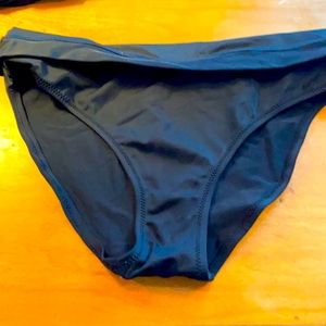 Panache black bikini bottoms size Medium